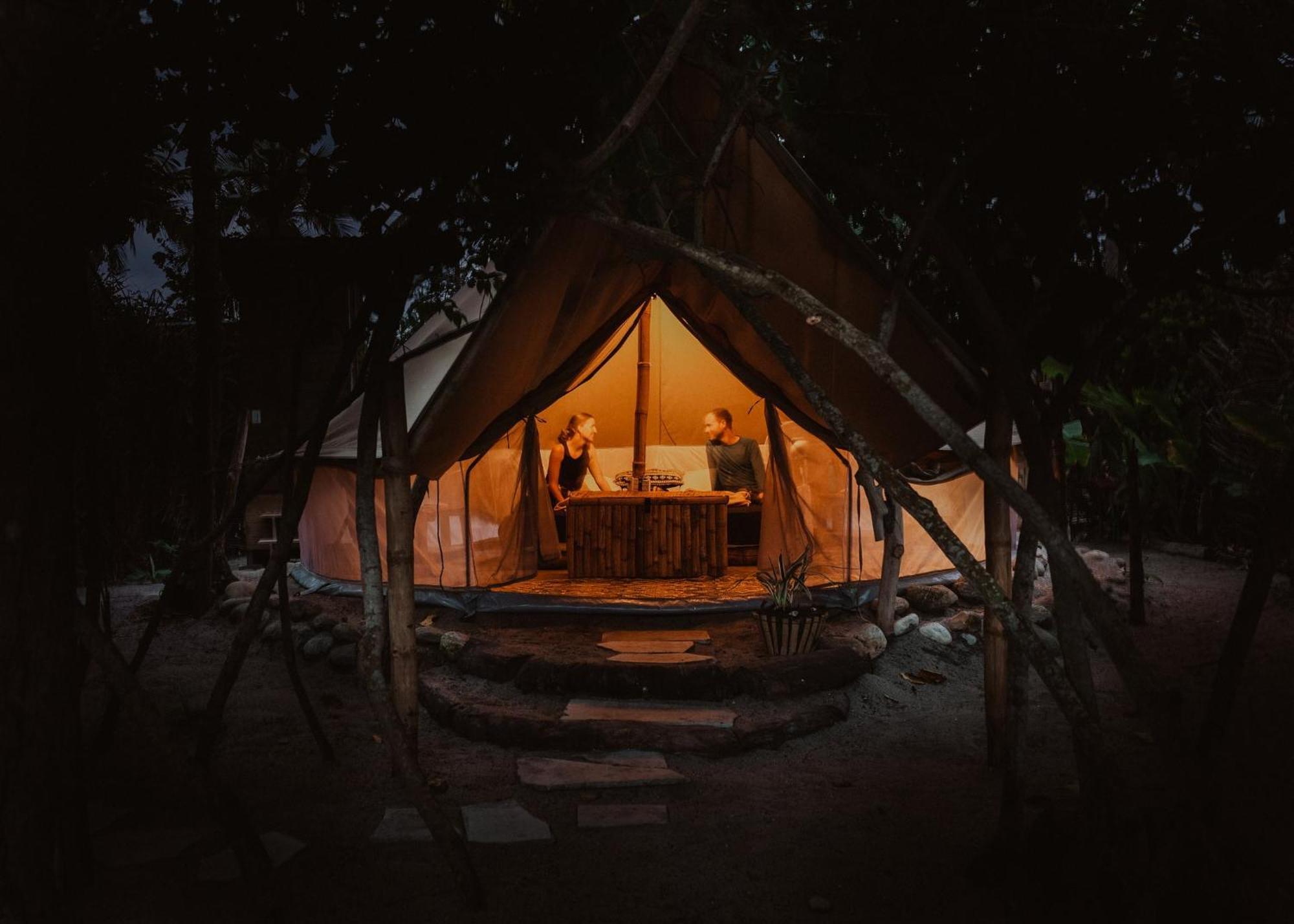 Lote 10 Glamping Hotel Guachaca Kültér fotó