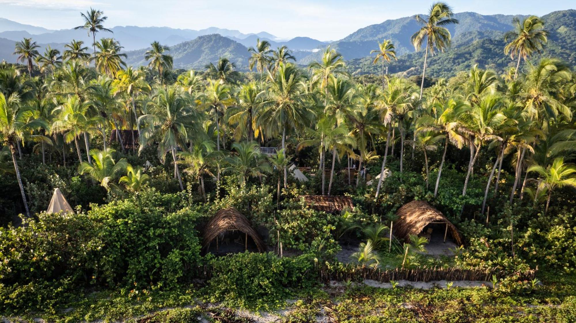 Lote 10 Glamping Hotel Guachaca Kültér fotó